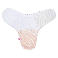 MOTHERHOOD Dekica, Za novorođenče, za povijanje, Salmon Zebra, roza