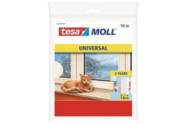 TESA Brtva za prozore i vrata pjenasta 25x6 mm 10 m 148510, bijela