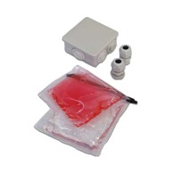 FAMATEL Razvodna kutija, nadžbuk, 80x80, vodonepropusna, IP68+GEL, 3002-GL