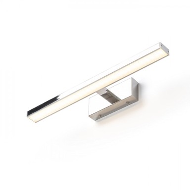 RENDL Zidna lampa, Panon Long, krom, 230V, LED, 12W, IP44, 3000K, krom