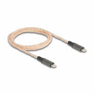 DELOCK USB kabel C-C 1,2 m 100 W 5 A PD LED, crna