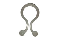 EURO TOOLS Kopče za brzo otpuštanje V24024 100 kom, bijela