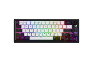 HATOR Gaming tipkovnica Skyfall 65 MAG Ultima 8K Wireless, US QWERTY, crno-bijela