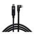 TETHER TOOLS Kabel za fotoaparat TetherPro USB-C to USB-C s kutom od 90 stupnjeva, crni