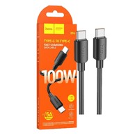 HOCO USB kabel za smartphone, type C, 100W, crna