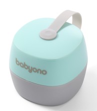 BABYONO Kutijica za dudu, 5,5 x 5 cm, mint