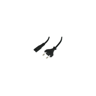 LINDY Kabel za napajanje 30422, CEE7/16-C7, 3 m, crna