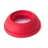 ADDIS Crveni plastičan poklopac za kantu za smeće za odvojeni otpad 