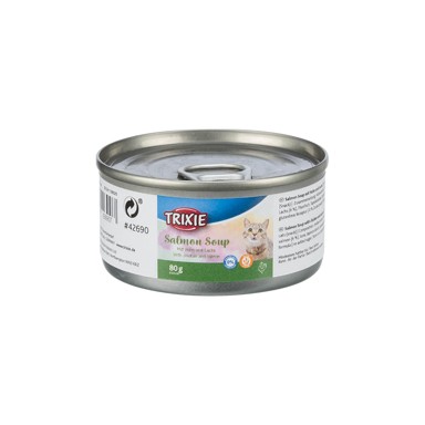 TRIXIE Juha za mačke s piletinom i lososom 80 g