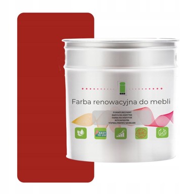 Boja za kuhinjski namještaj 2 u 1 za drvene fronte RAL 3002, mat, 2,5 l, crvena