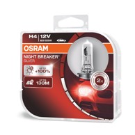 OSRAM Night Breaker Silver 12V H4 DUO BOX plastika (2 žarulje)