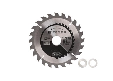 EG 184 x 30 mm 24T atb list pile s karbidnim vrhom - za drvo, šperploču, MDF, 1,4/2,4 mm, 8200 o/min