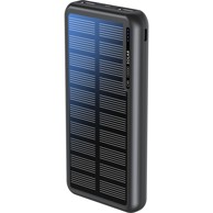 BOOMPODS Powerbank prijenosni punjač Solar Obi, 10000 mAh, crni