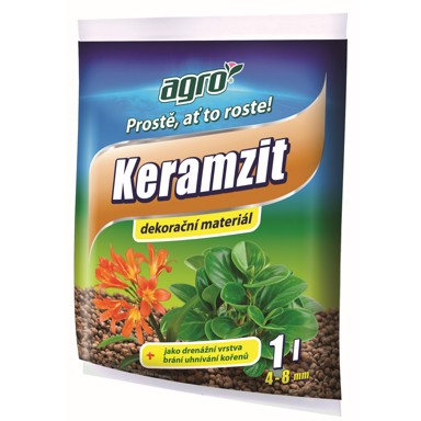 AGRO Keramzit 4 - 8 mm 1 l