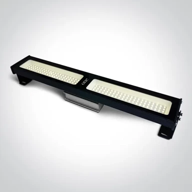 Linearna industrijska LED svjetiljka za visoke instalacije, DM63100L/C, 100 W, CW, IP65, 120 – 240 V