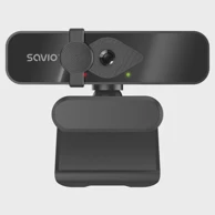 SAVIO Web kamera CAK-06, 4K, USB, crna