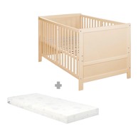 ROBA Dječji krevet s podesivom visinom 70x140 cm u prirodnoj boji Easy Sleep