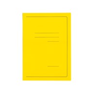 FORNAX Fascikl kartonski s klapama A4, žuti