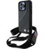 BMW Futrola M Edition Carbon Stripe & Strap, za iPhone 15 Pro Max, crna