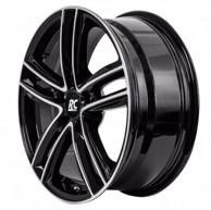 RC DESIGN Aluminijski naplatak RC27 7x17 5/112 ET35, sjajna crna polirana