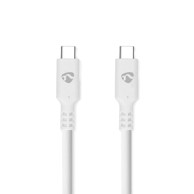 NEDIS USB-C 3.2 gen 2 kabel, 2 m, 100 W, 10 Gbps, crni