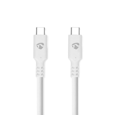 NEDIS USB-C 3.2 gen 2 kabel, 2 m, 100 W, 10 Gbps, crni