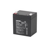 VIPOW baterija 12V 4Ah ciklička gel AGM za UPS 