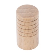 SIRO Ručka za namještaj okrugla lakirana bukva