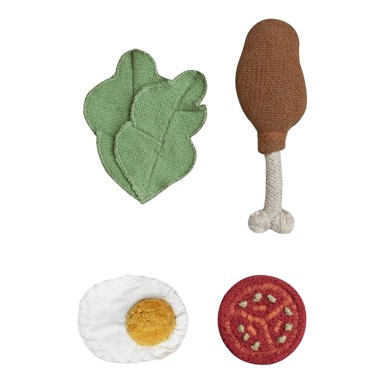 LORENA CANALS Set dječje hrane za igru Chicken Combo