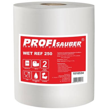 FOR Vlažne krpice Profi Sauber Wet Ref 250 256 kom
