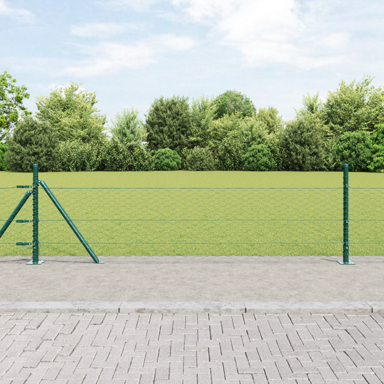 Heksagonalna ograda 0. 5x10 m čelik, zelena