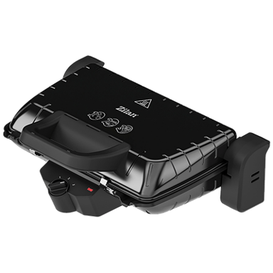 ZILAN Električni roštilj ZLN4021, crni, 1600W, 2u1