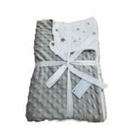 PIERRE CARDIN Dekica Toppy s mjehurićima 80x110 cm, siva  