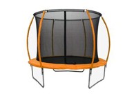 LEGONI Trampolin Space sa zaštitnom mrežom 366 cm, narančasti