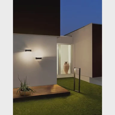 Vanjska zidna svjetiljka, LED, 7W, 3000K, 719 lm, IP54, Volvel, NL9195062, crna