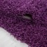 AYYILDIZ CARPETS Tamno ljubičasti okrugli tepih ø 160 cm Life