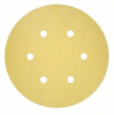 BOSCH Brusni list C450 Professional, višenamjenski, G320, 150 mm, 6 rupa (2608621729)