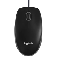 LOGITECH Miš M100, žični, optički, tamnosivi