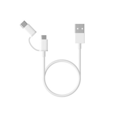XIAOMI Kabel Mi 2u1 USB na typ-C, 1m