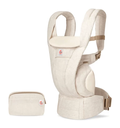ERGOBABY Nosiljka Omni Deluxe Linen, prirodni lan