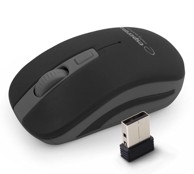ESPERANZA Bežični optički miš Uranus 4D, 2,4 GHz, USB, crno-sivi