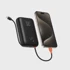 VEGER Powerbank s ugrađenim kablovima, 30. 000 mAh, crni