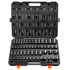 VEVOR Set udarnih nasadnih ključeva, 59 kom, 510x410x65 mm, crni
