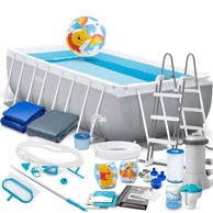 INTEX Montažni bazen pravokutni 488×244×107 cm, 21u1