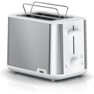 BRAUN Toster HT 1510 WH PurShine, inox