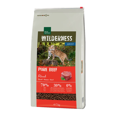 REAL NATURE Hrana za pse Wilderness Pure Adult govedina 1 kg