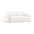 MICADONI HOME Bijela sofa od bouclé tkanine 170 cm Molino, 170x95x72 cm