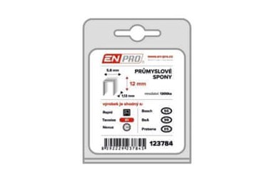 ENPRO Kopče PROFI, 343 / 12 mm, 1200 kom