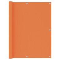 Balkonski zastor narančasti 120 x 600 cm od tkanine Oxford