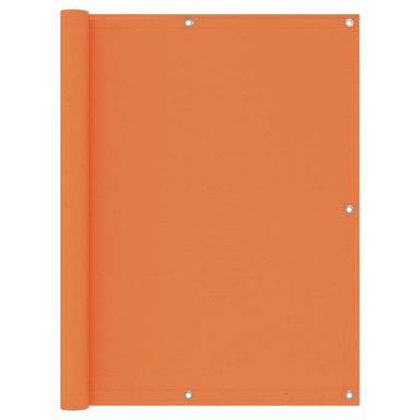 Balkonski zastor narančasti 120 x 600 cm od tkanine Oxford